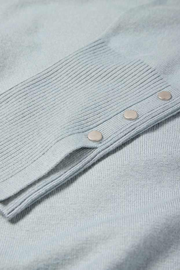 Damen - Feinstrick-Pullover - blau
