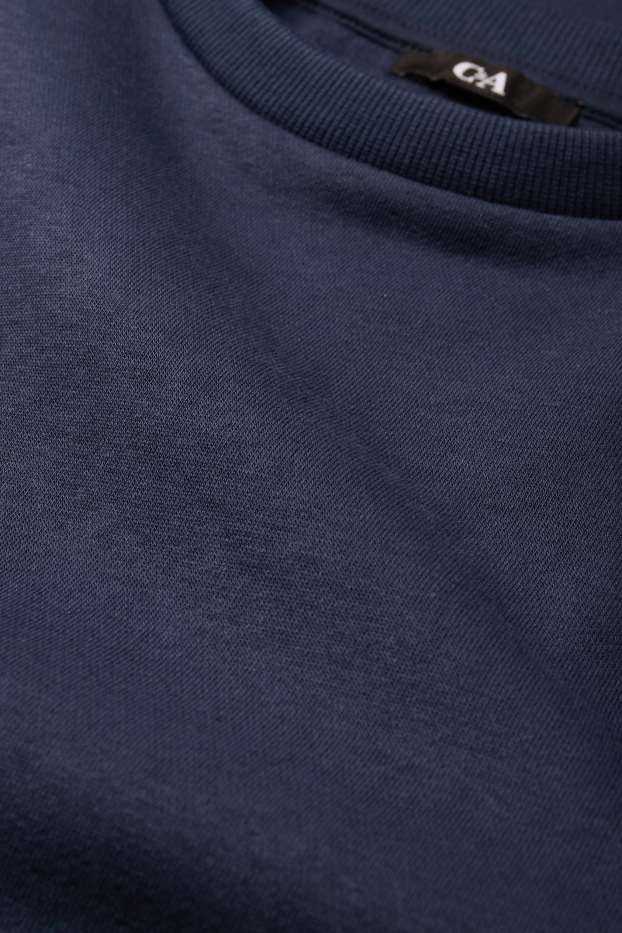 Damen - Sweatkleid - dunkelblau