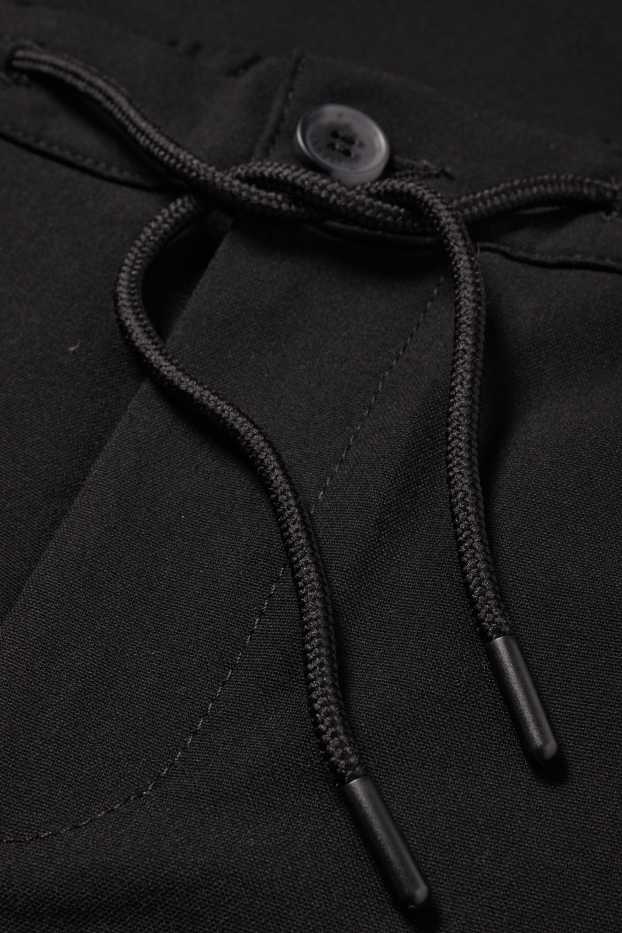 Herren - Chino - Tapered Fit - schwarz
