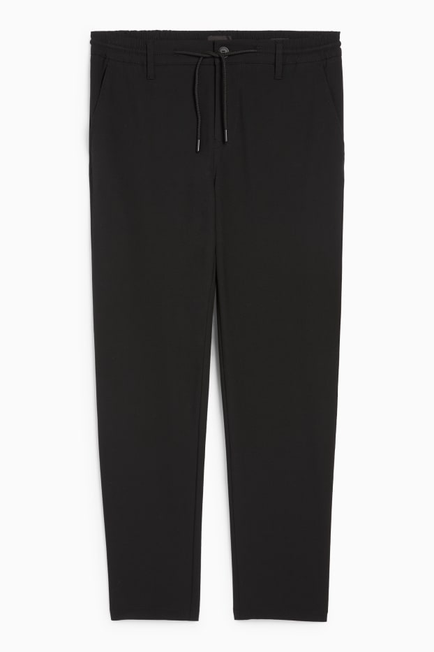 Herren - Chino - Tapered Fit - schwarz