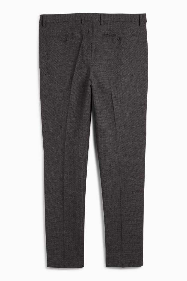 Herren - Baukasten-Hose - Slim Fit - Flex - LYCRA® - dunkelgrau