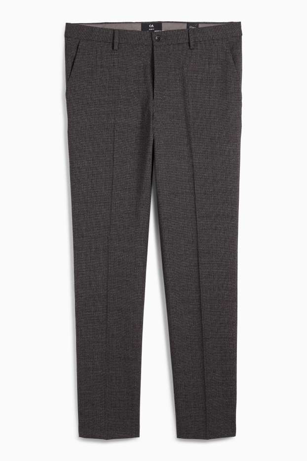 Herren - Baukasten-Hose - Slim Fit - Flex - LYCRA® - dunkelgrau