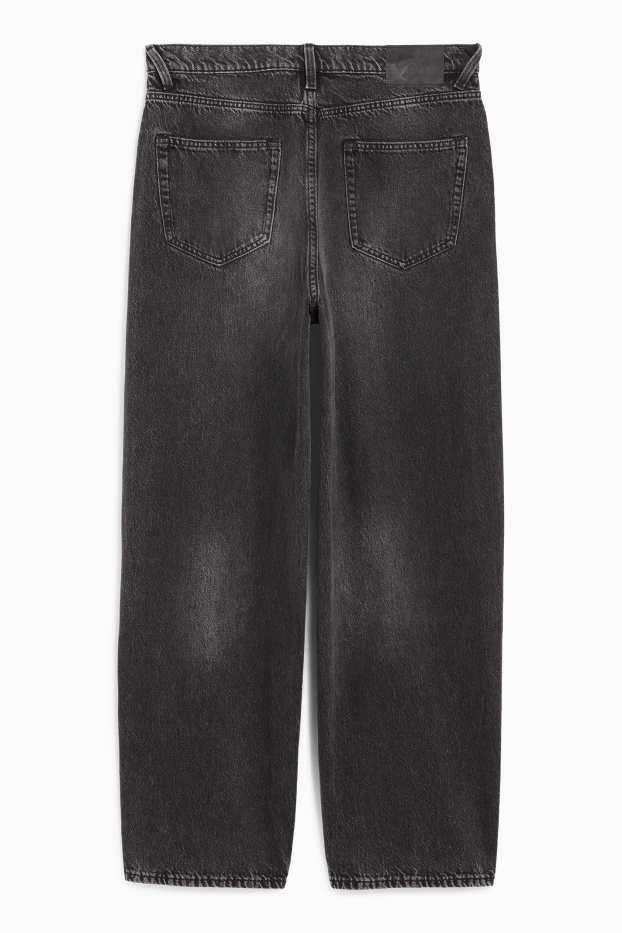 Hommes - Jean baggy - jean gris foncé