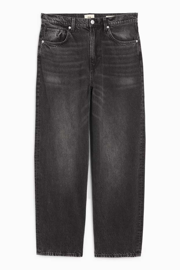 Hommes - Jean baggy - jean gris foncé