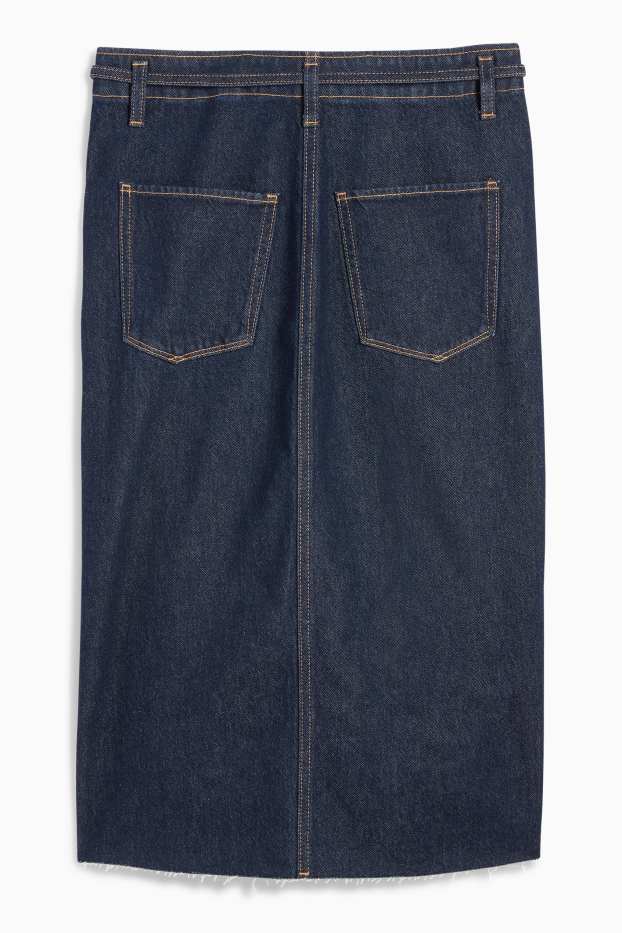 Mujer - Falda vaquera - vaqueros - azul oscuro