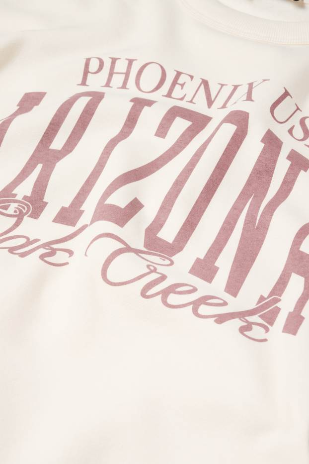 Kinder Mädchen - Arizona - Sweatshirt - cremeweiß