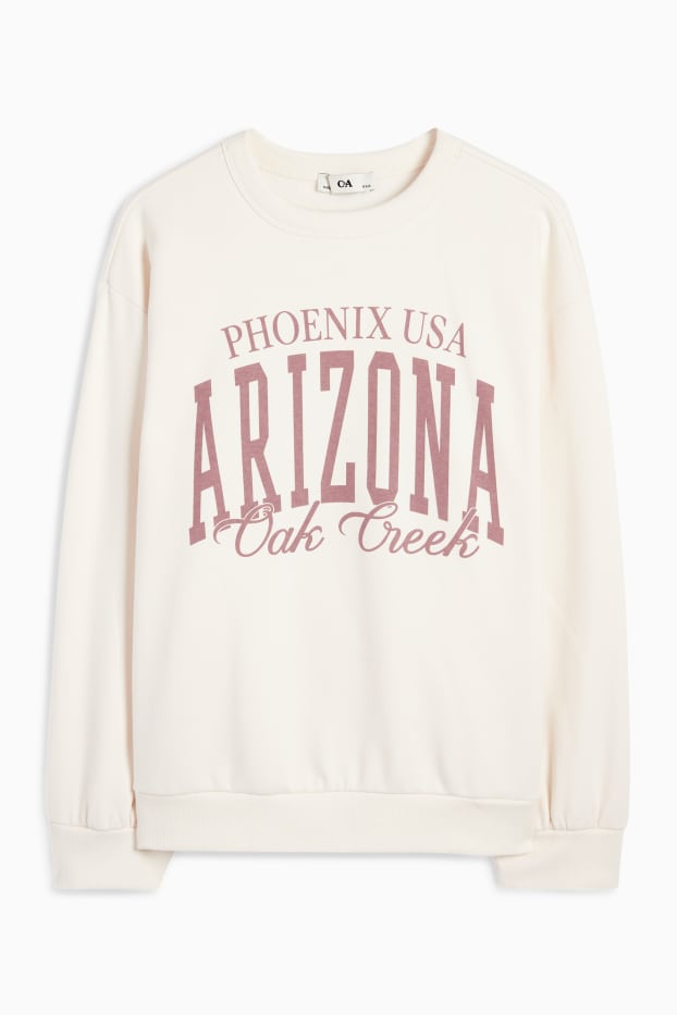 Kinder Mädchen - Arizona - Sweatshirt - cremeweiß