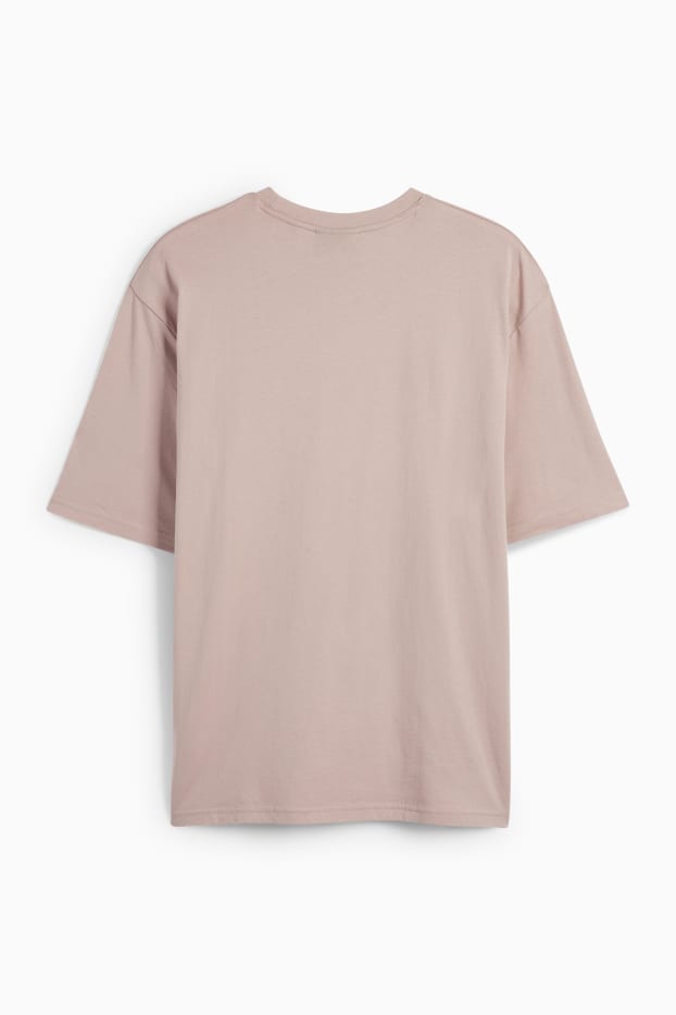 Men - T-shirt - relaxed fit - beige