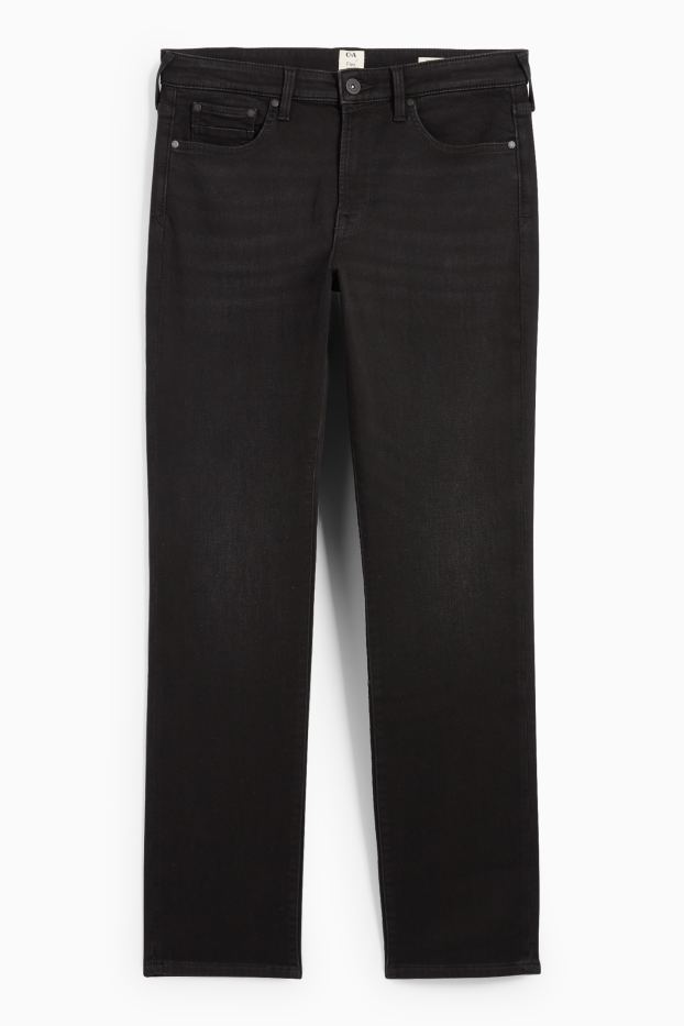 Hommes - Straight jean - LYCRA® - jean gris foncé