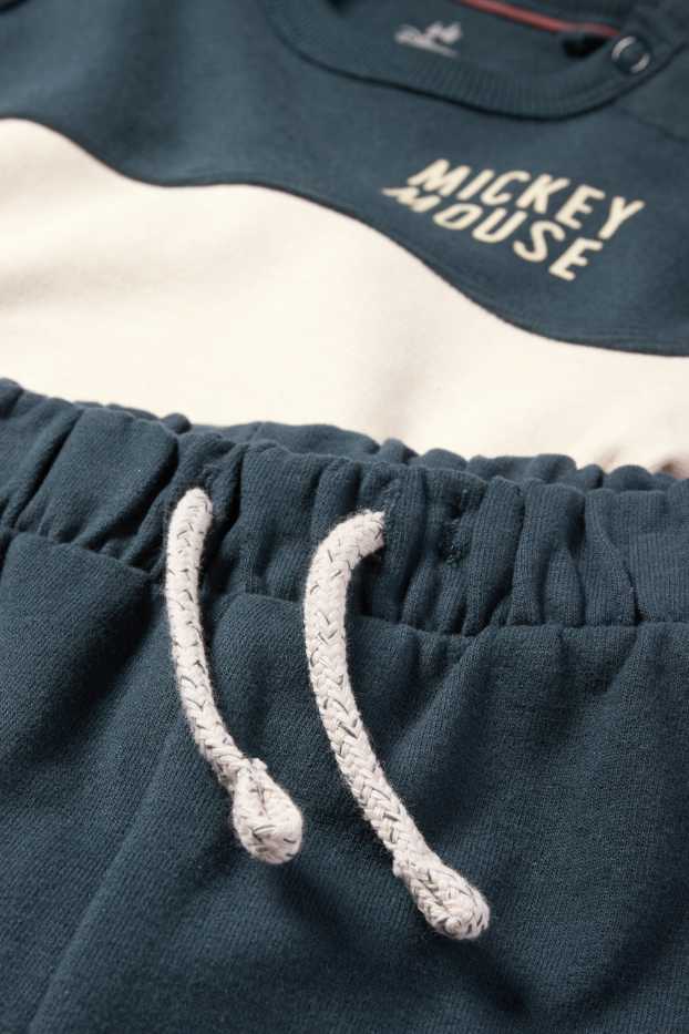 Bébés garçons - Mickey Mouse - tenue pour bébé - 2 pièces - bleu foncé