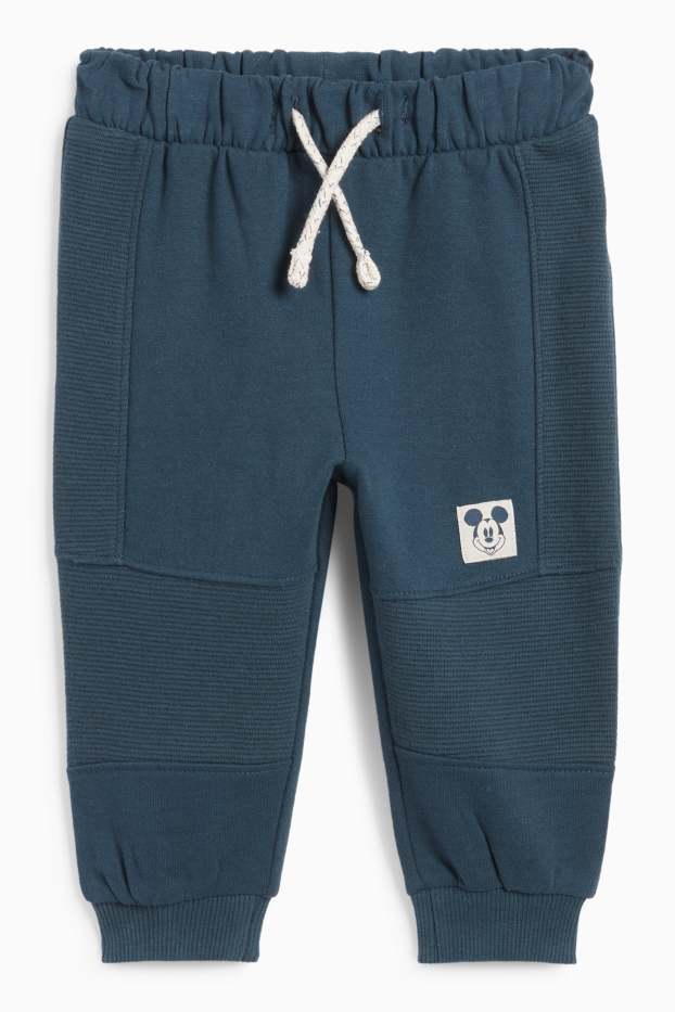 Bébés garçons - Mickey Mouse - tenue pour bébé - 2 pièces - bleu foncé