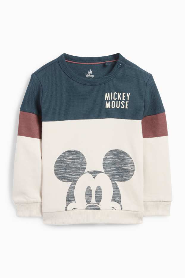 Bébés garçons - Mickey Mouse - tenue pour bébé - 2 pièces - bleu foncé