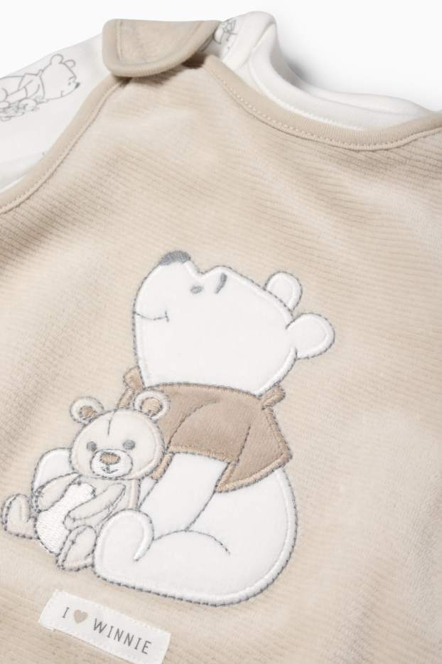 Unisex - Winnie the Pooh - conjunto de pelele - 2 prendas - beige claro