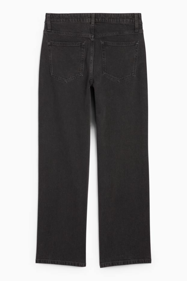 Femmes - Baggy jean - mid waist - jean gris foncé