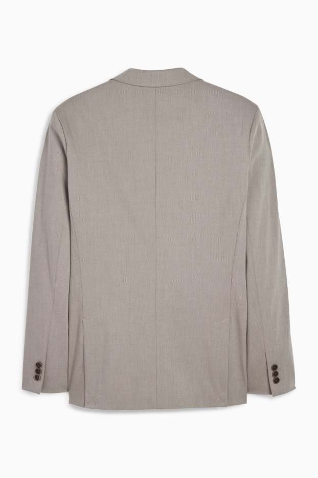 Herren - Baukasten-Sakko - Slim Fit - Flex - beige