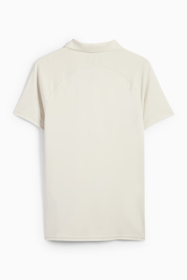 Hombre - Polo funcional - beige claro