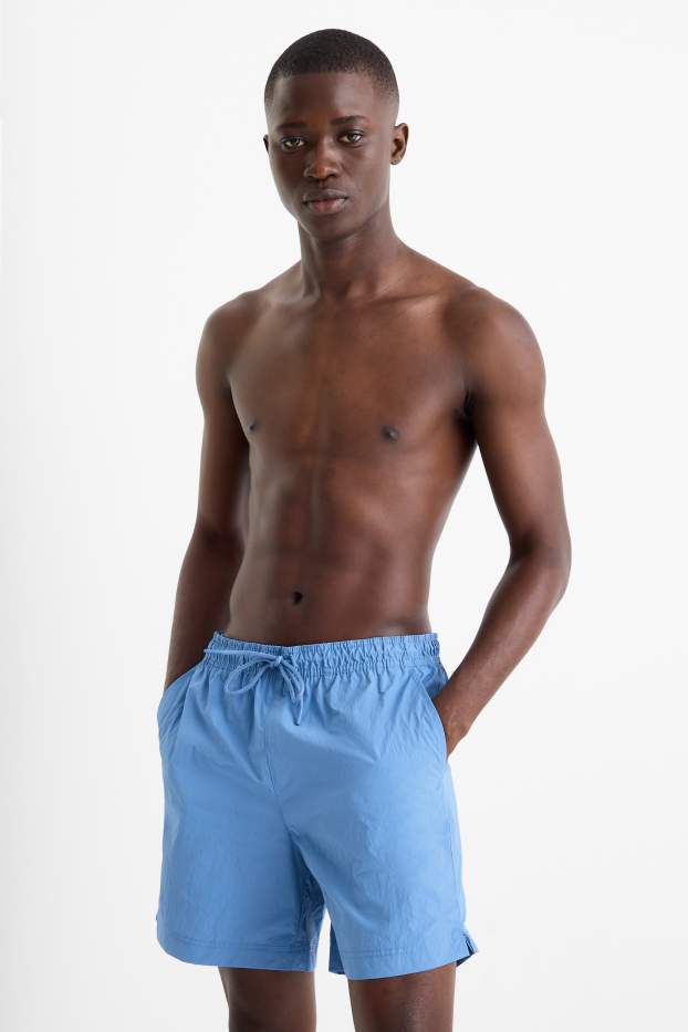 Herren - Badeshorts - hellblau