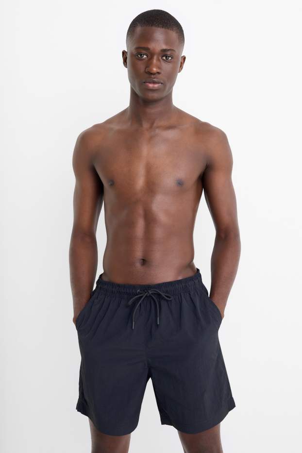 Uomo - Shorts da mare - blu scuro