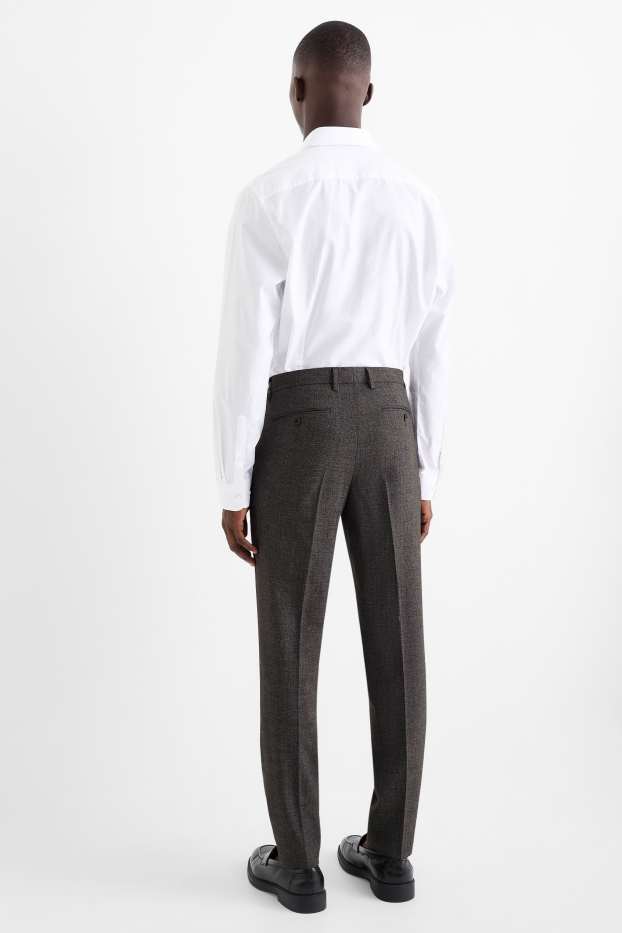 Herren - Baukasten-Hose - Slim Fit - Flex - LYCRA® - dunkelgrau