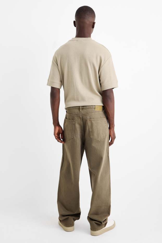 Uomo - Baggy jeans - kaki