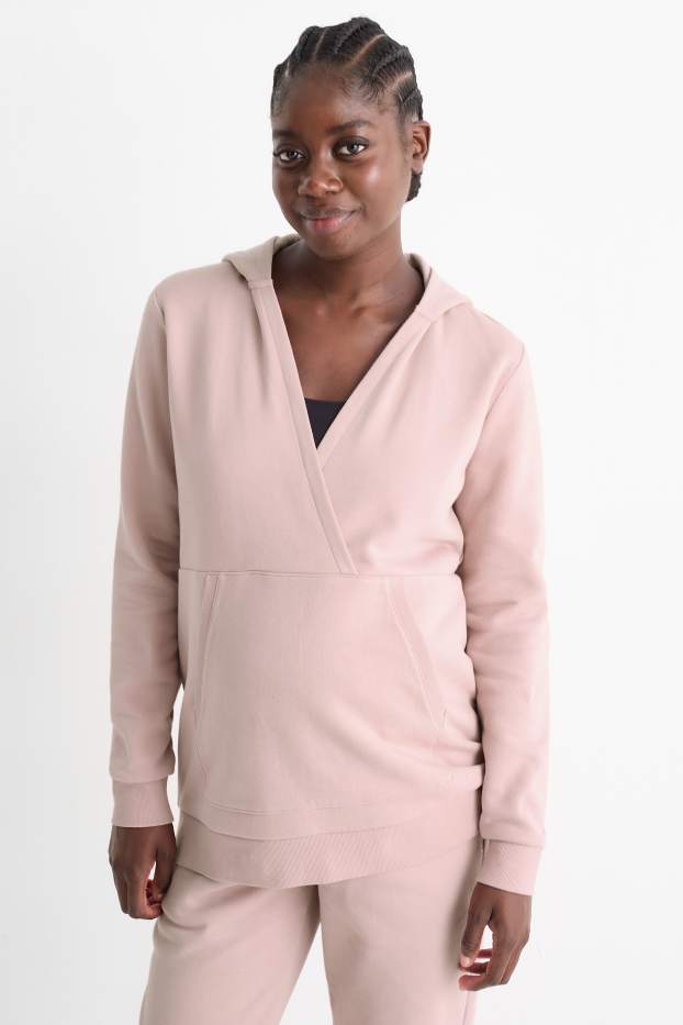 Damen - Still-Hoodie - rosa