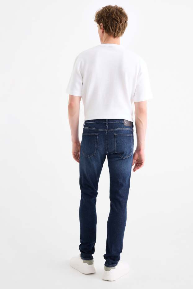 Herren - Skinny Jeans - LYCRA® - dunkeljeansblau