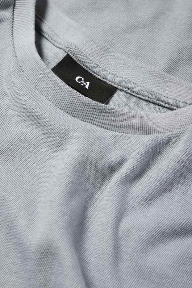 Herren - T-Shirt - Regular Fit - grau