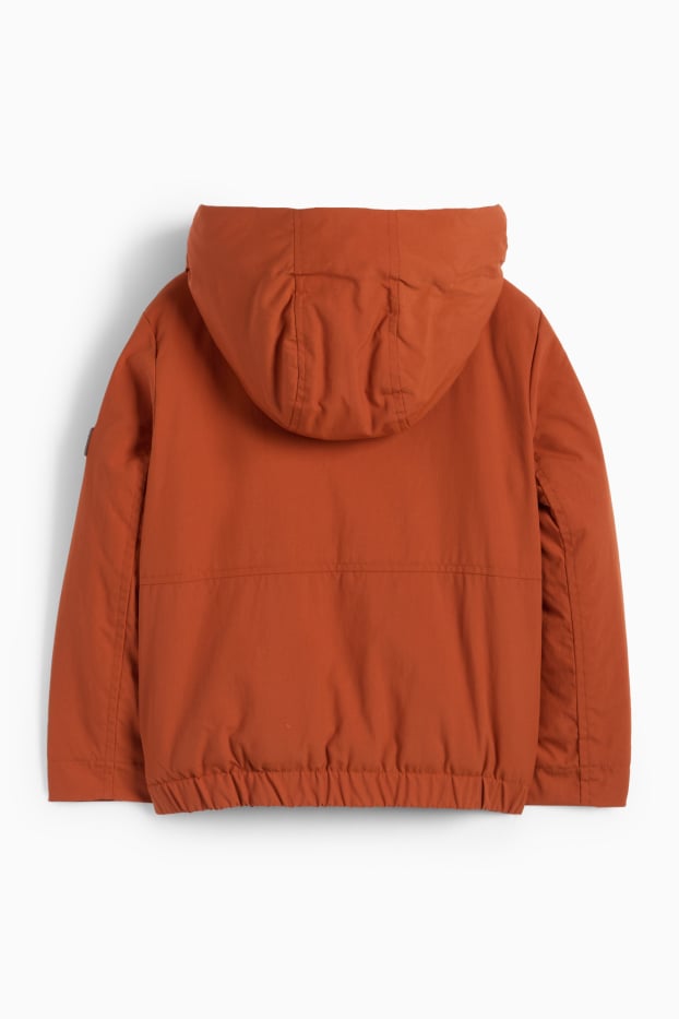 Kinder Jungen - Jacke mit Kapuze - havanna