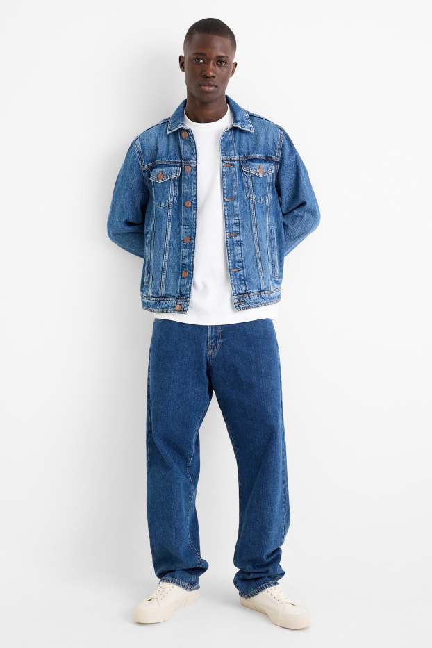 Bărbați - Relaxed jeans - denim-albastru