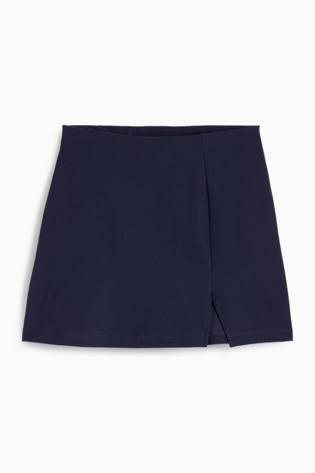 Donna - Gonna pantalone - blu scuro