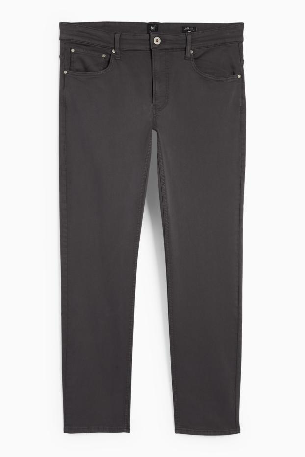Hommes - Slim jean - Flex jog denim - LYCRA® - gris foncé