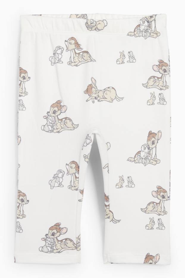 Bébés filles - Lot de 2 - Bambi - pyjama bébé - 4 pièces - beige clair