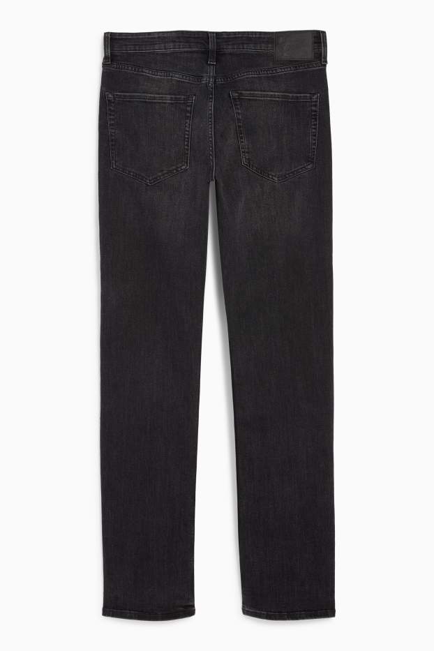 Hommes - Straight jean - LYCRA® - jean gris foncé