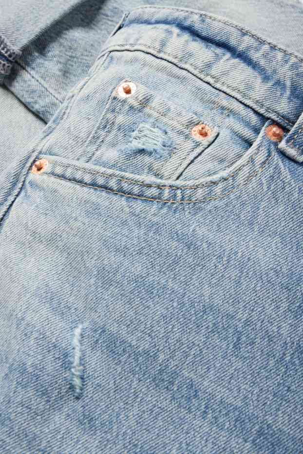 Donna - Boyfriend jeans - vita media - LYCRA® - jeans azzurro