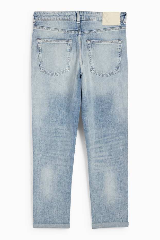 Donna - Boyfriend jeans - vita media - LYCRA® - jeans azzurro