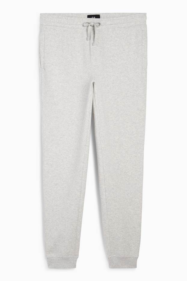 Home - Pantalons de xandall - gris clar jaspiat