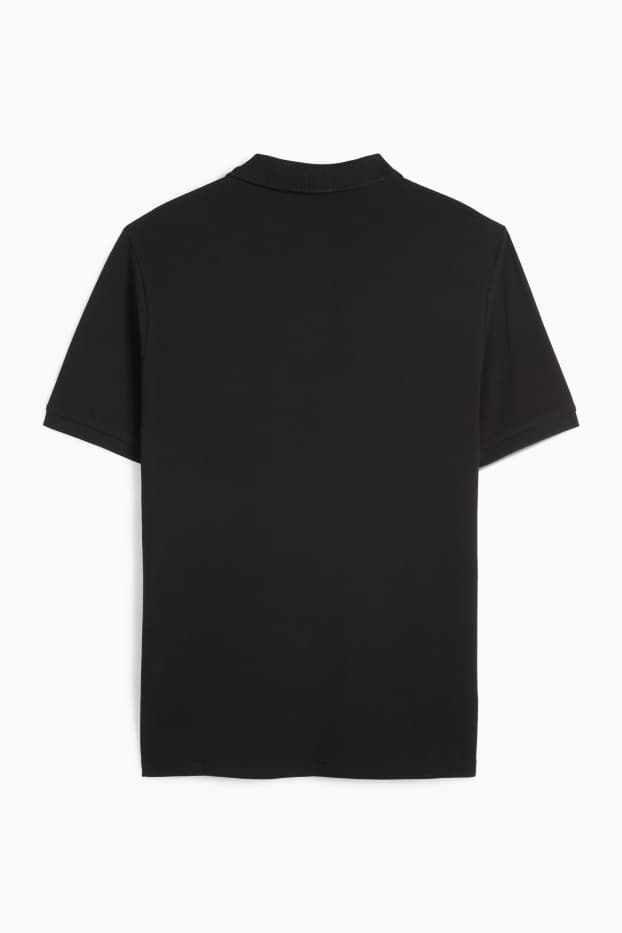 Men - Polo shirt - regular fit - black