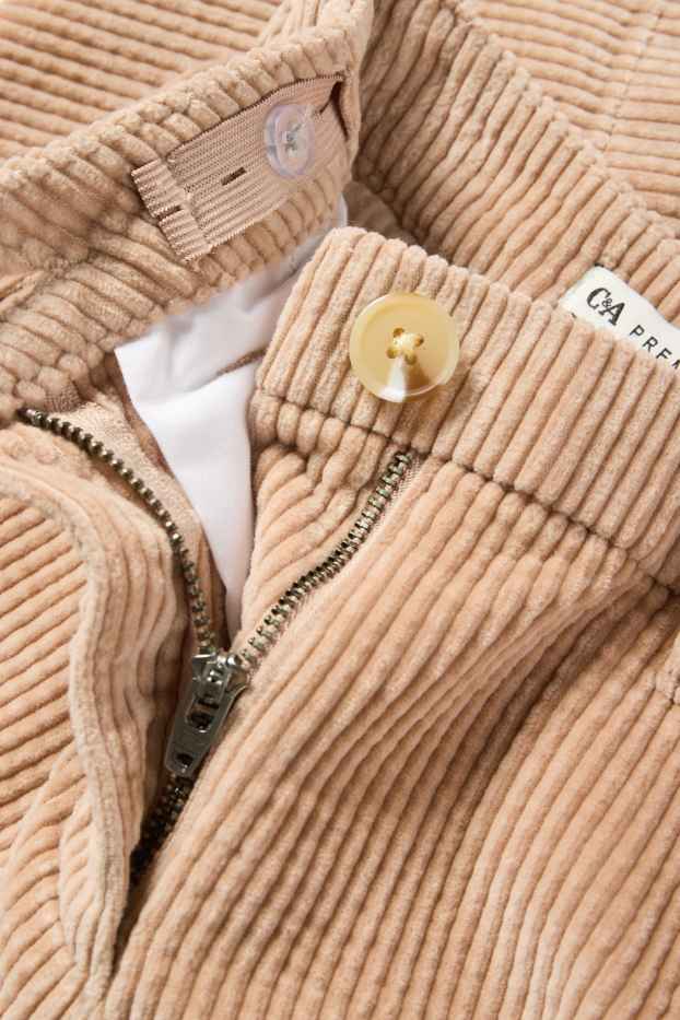 Kinder Mädchen - Cordhose - beige