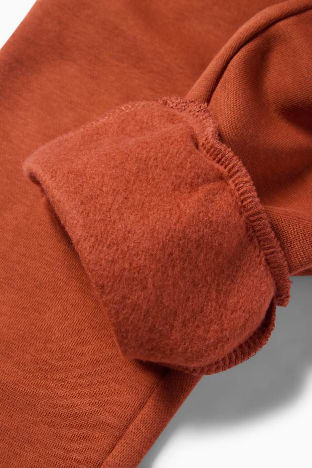 Enfants garçons - Pelleteuse - pantalon de jogging - havane