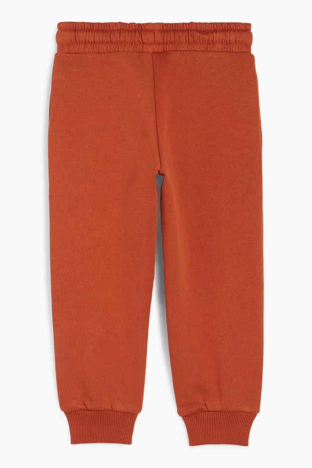 Enfants garçons - Pelleteuse - pantalon de jogging - havane