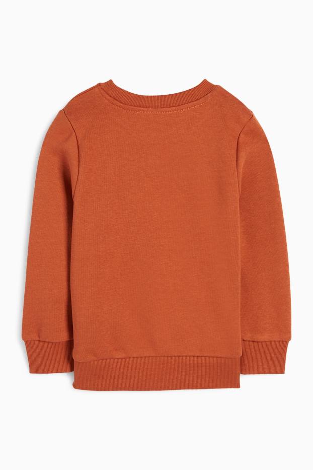 Kinder Buben - Dino - Sweatshirt - havanna