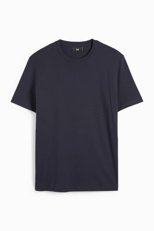 Bărbați - Tricou - regular fit - albastru închis