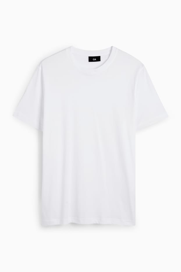 Men - T-shirt - regular fit - white