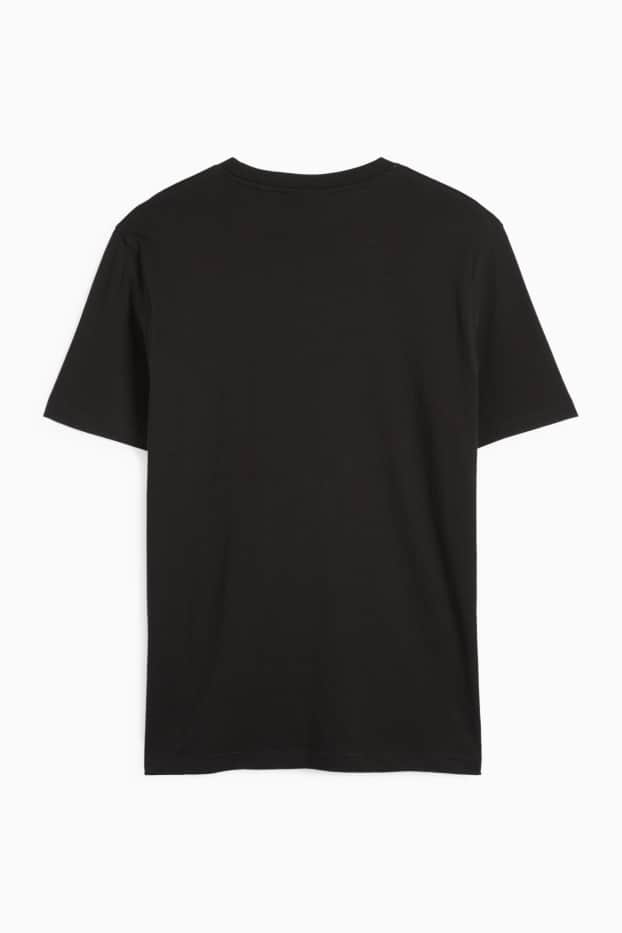 Herren - T-Shirt - Regular Fit - schwarz