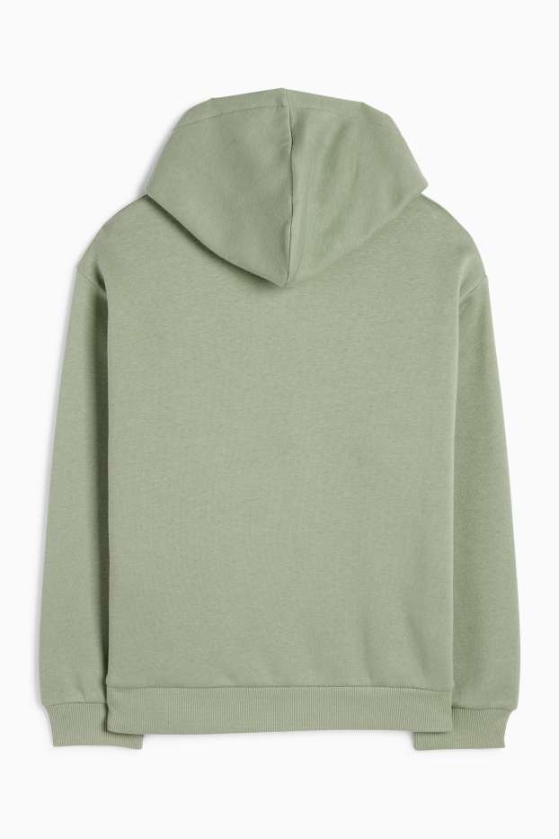 Bambine - Bubble Tea - felpa con cappuccio - verde