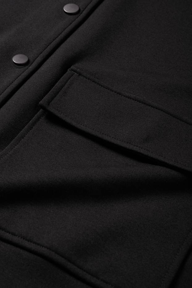 Kobiety - Rozpinana bluza  - czarny
