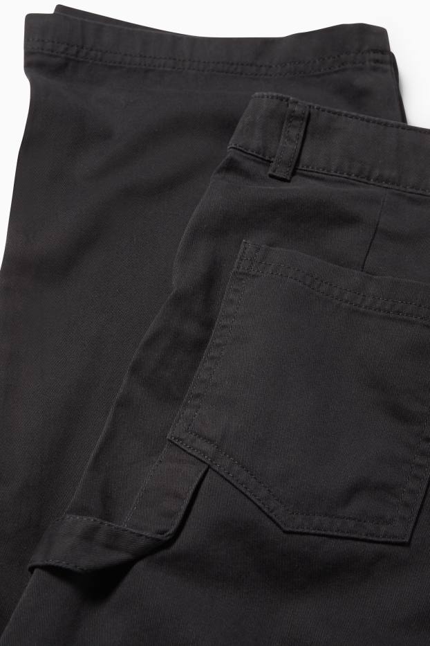 Nena - Pantalons de tela - negre