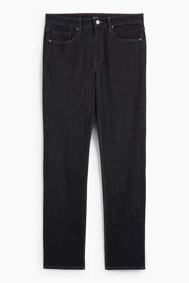 Heren - Straight jeans - LYCRA® - jeansdonkerblauw