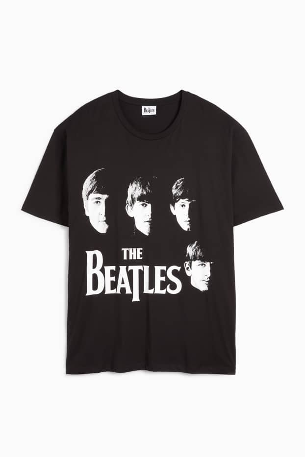 Men - T-shirt - relaxed fit - The Beatles - black