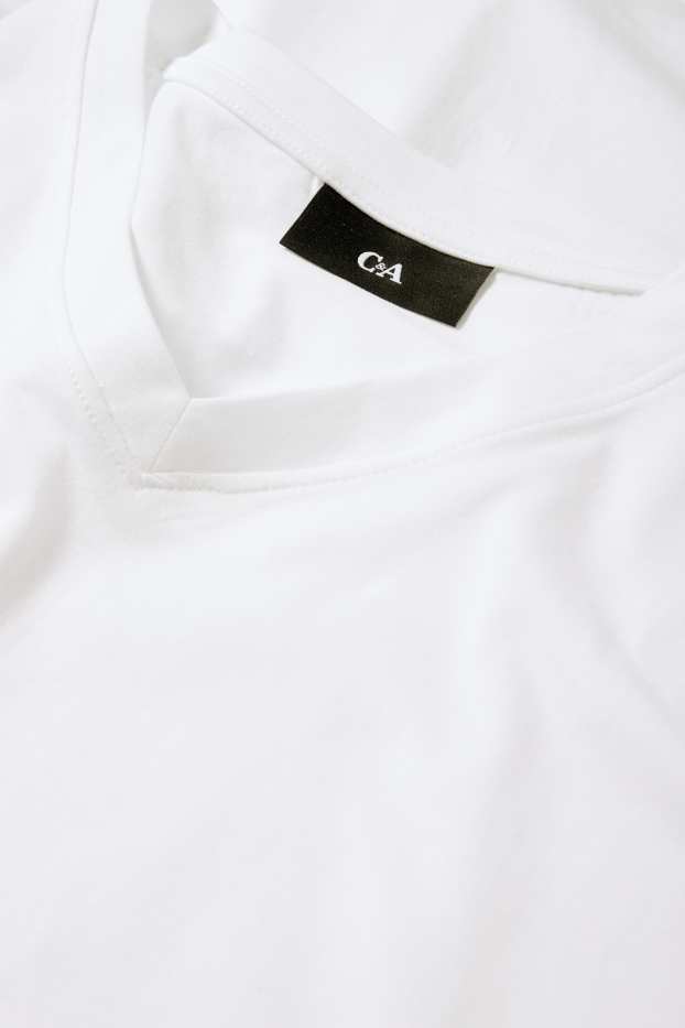 Hommes - T-shirt - regular fit - blanc
